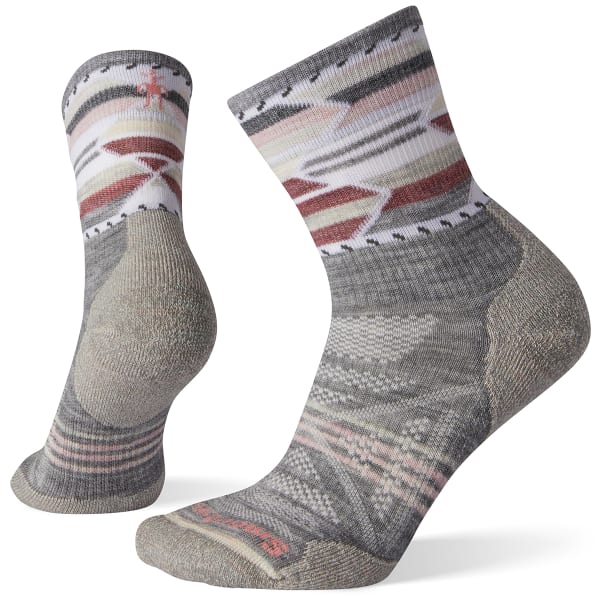 SMARTWOOL Women's PhD Outdoor Light Pattern Mid Crew Socks