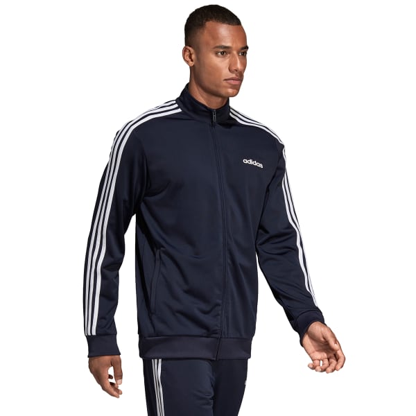 ADIDAS Men's Essential 3Stripe Tricot Track Jacket