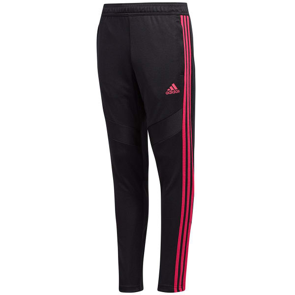 adidas Girls Tiro 19 Training Pant - Black, Pink & Purple