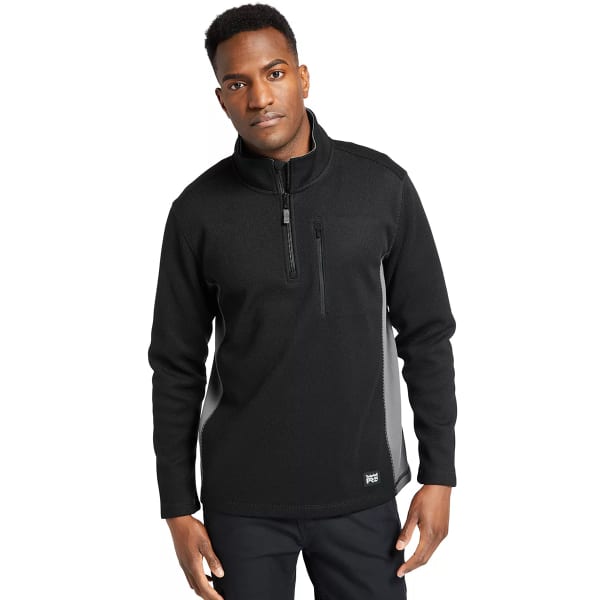 TIMBERLAND PRO Men's Studwall 1/4-Zip Textured Fleece Pullover