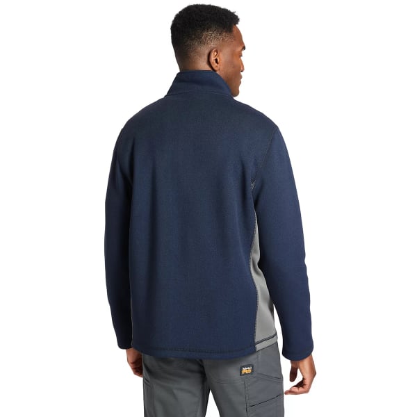 TIMBERLAND PRO Men's Studwall 1/4-Zip Textured Fleece Pullover