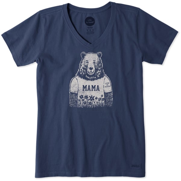 LIFE IS GOOD Women's Mama Bear Crusher Tee