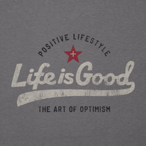 LIFE IS GOOD Men's Positive Lifestyle Cool Tee