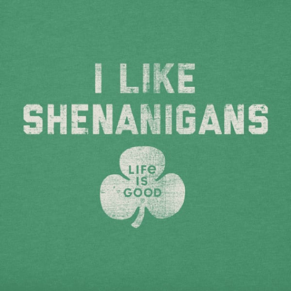 LIFE IS GOOD Men's I Like Shenanigans Tee