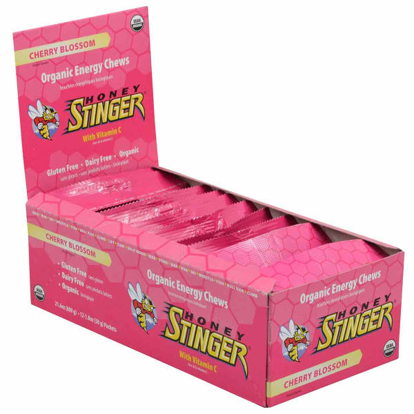 HONEY STINGER Organic Energy Chews, 12-Pack