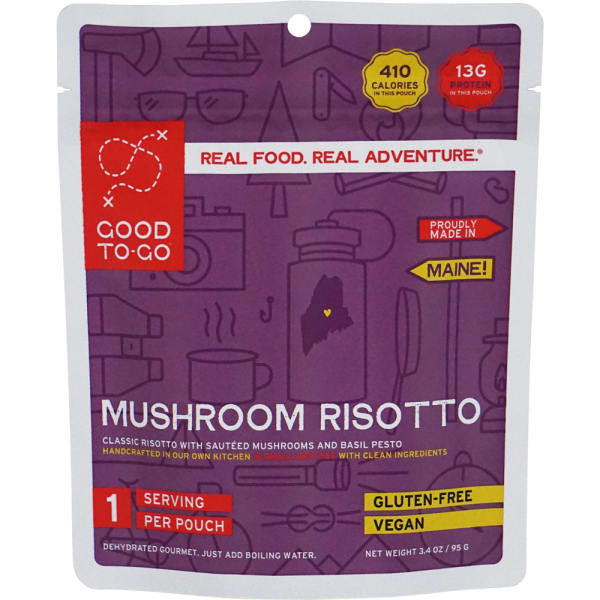 GOOD TO-GO Yellow Weekender: Mushroom Risotto, Oatmeal, Pasta Marinara, 3-Pack