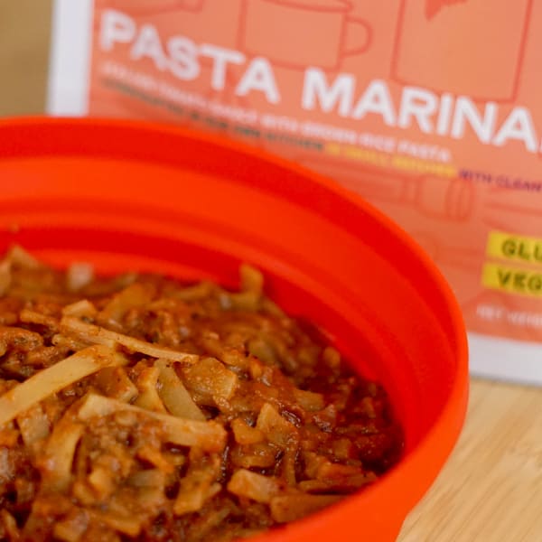 GOOD TO-GO Yellow Weekender: Mushroom Risotto, Oatmeal, Pasta Marinara, 3-Pack