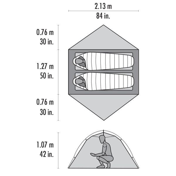 MSR Access 2 Tent