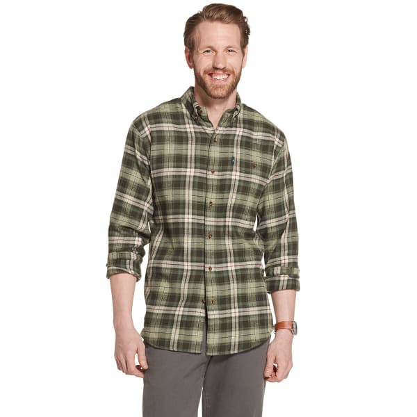 G.H. BASS & CO. Men's Plaid Fireside Flannel Button-Down