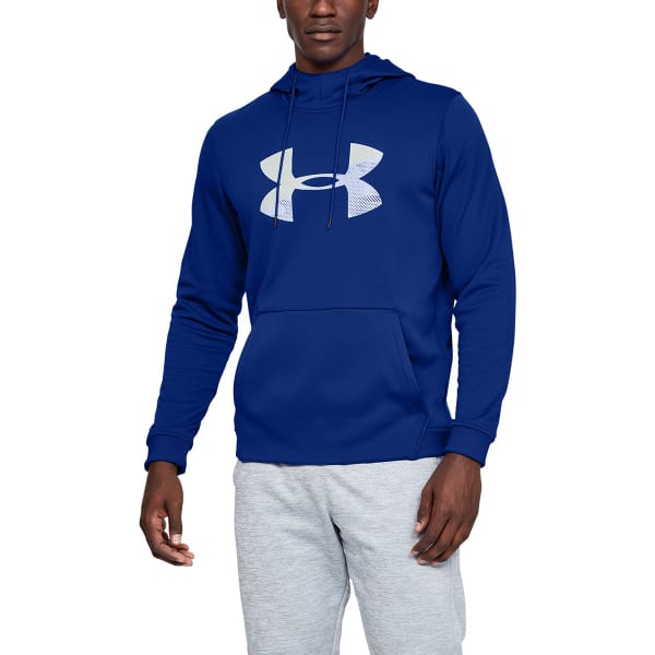 UNDER ARMOUR Men's Fleece UA Logo Graphic Pullover Hoodie