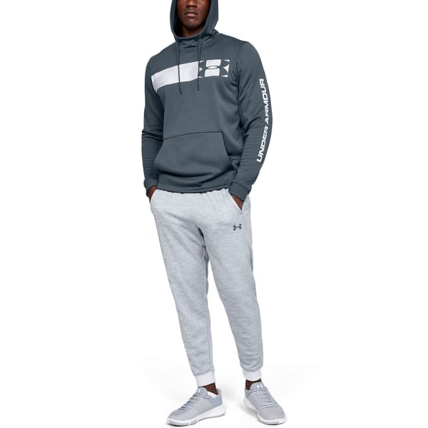 UNDER ARMOUR Men' Bar Logo Pullover Hoodie