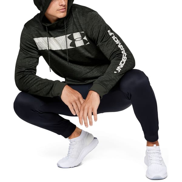 UNDER ARMOUR Men' Bar Logo Pullover Hoodie