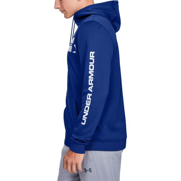 UNDER ARMOUR Men' Bar Logo Pullover Hoodie