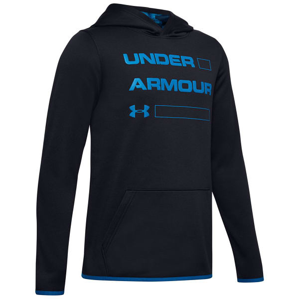 UNDER ARMOUR Boys' Fleece Wordmark Hoodie