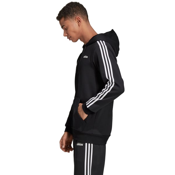 ADIDAS Men's Essentials 3-Stripe Fleece Hoodie