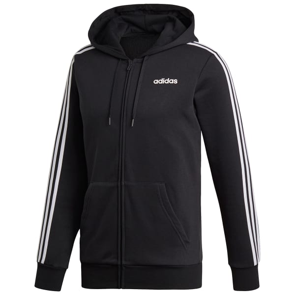 ADIDAS Men's Essentials 3-Stripe Fleece Hoodie