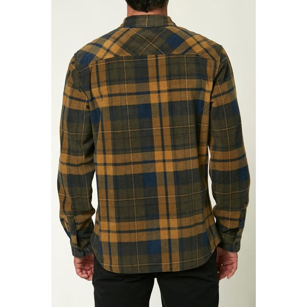 O'NEILL Men's Glacier Plaid Long-Sleeve Shirt