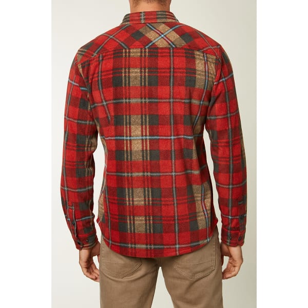 O'NEILL Men's Glacier Plaid Long-Sleeve Shirt