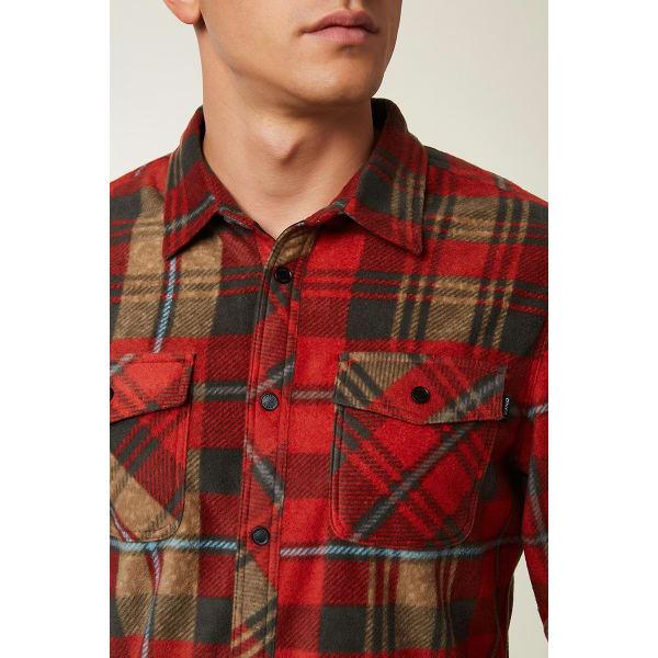 O'NEILL Men's Glacier Plaid Long-Sleeve Shirt