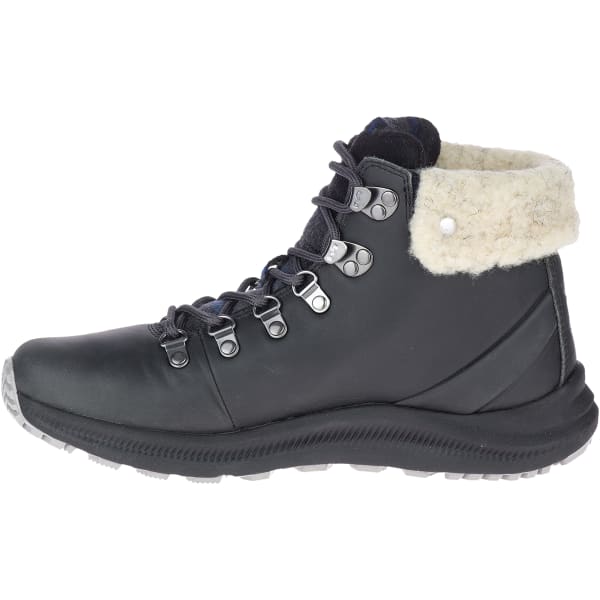 MERRELL Women's Ontario X Stormy Kromer Wool Hiking Boots