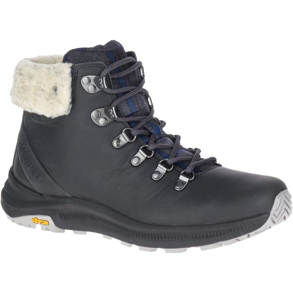 MERRELL Women's Ontario X Stormy Kromer Wool Hiking Boots