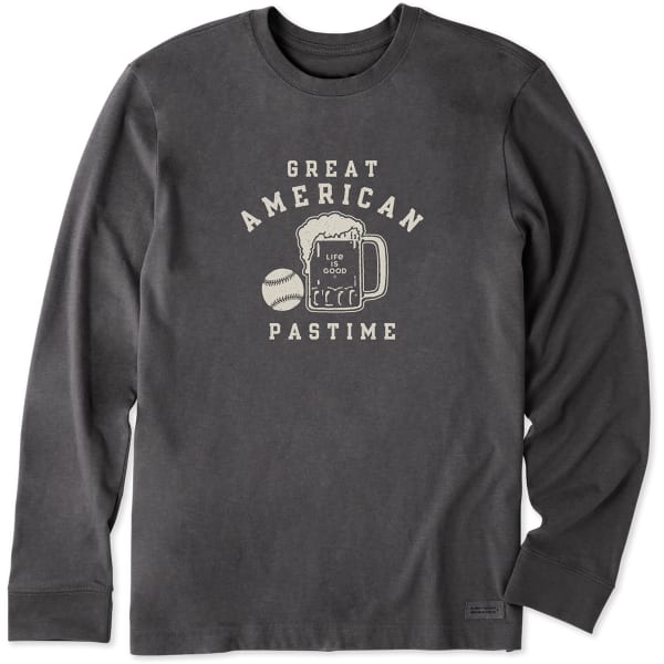 LIFE IS GOOD Men's Great American Pastime Sweatshirt