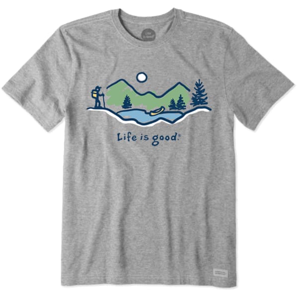 LIFE IS GOOD Men's Hike Vista Crusher Tee