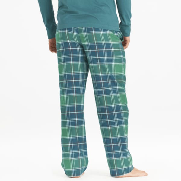 LIFE IS GOOD Men's Holiday Plaid Sleep Pants