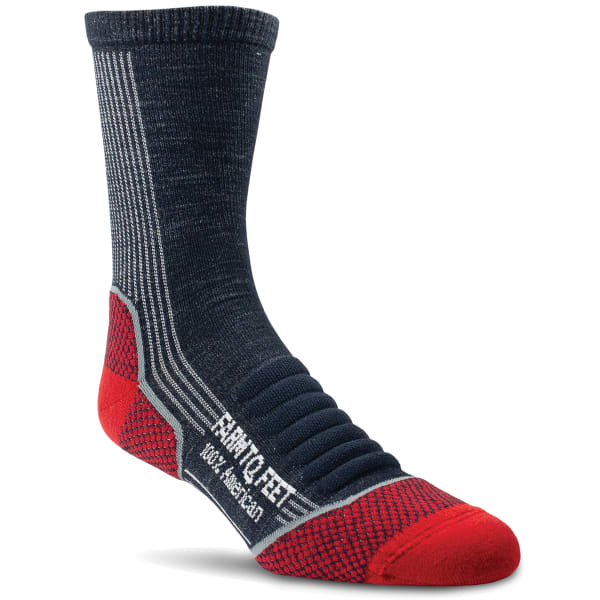 FARM TO FEET Men's Damascus 3/4 Crew Lightweight Technical Trail Socks