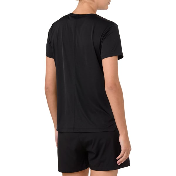 ASICS Women's Silver Performance Short-Sleeve Tee