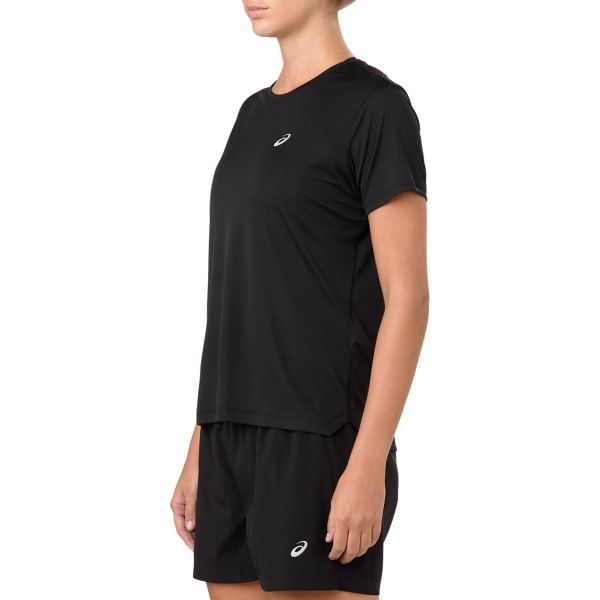 ASICS Women's Silver Performance Short-Sleeve Tee