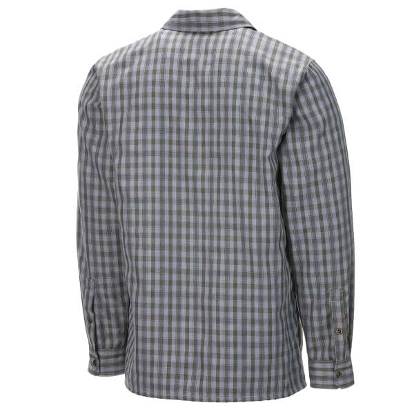 EMS Men's Quinnipiac Tech Flannel Long Sleeve Shirt