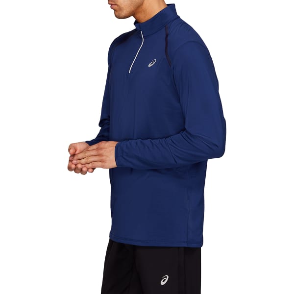 ASICS Men's Thermopolis Long-Sleeve Quarter Zip Pullover