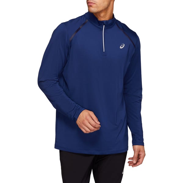 ASICS Men's Thermopolis Long-Sleeve Quarter Zip Pullover