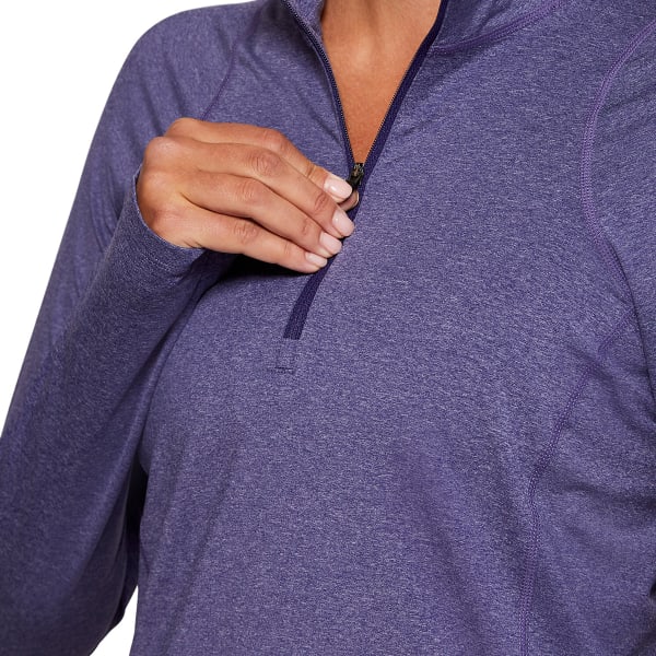 ASICS Women's Thermopolis Long-Sleeve Quarter Zip Pullover