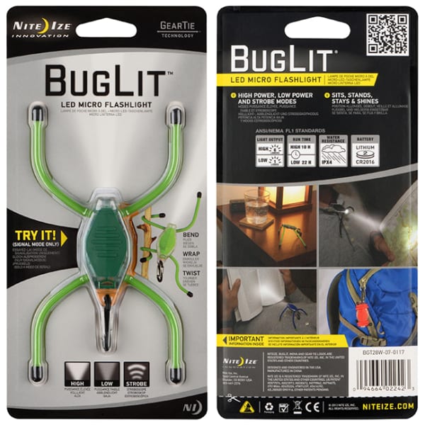 NITE IZE BugLit LED Micro Flashlight