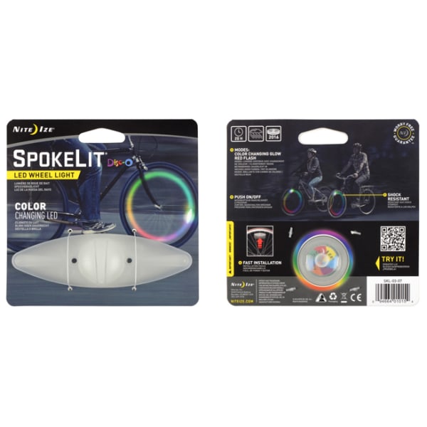 NITE IZE SpokeLit LED Bike Light