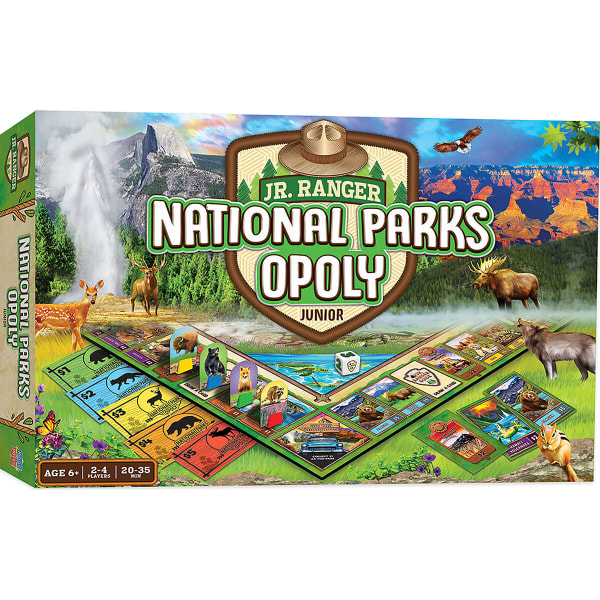 MASTERPIECES PUZZLE CO. National Parks-Opoly Junior Game