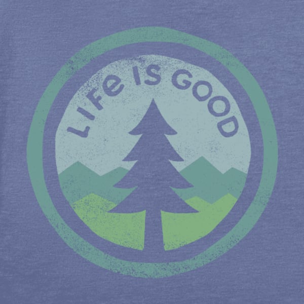 LIFE IS GOOD Women's Tree Coin Long-Sleeve Tee