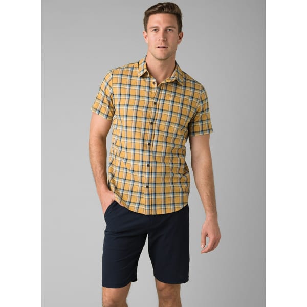 PRANA Men's Bryner Short-Sleeve Oxford