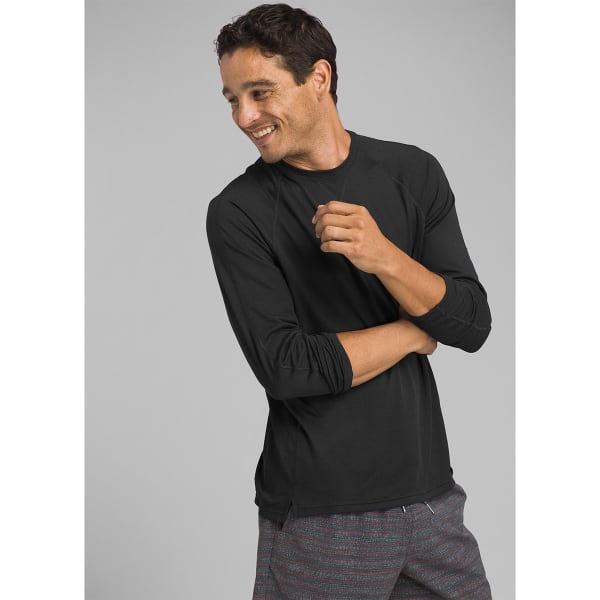 PRANA Men's Transverse Long-Sleeve Crewneck Shirt