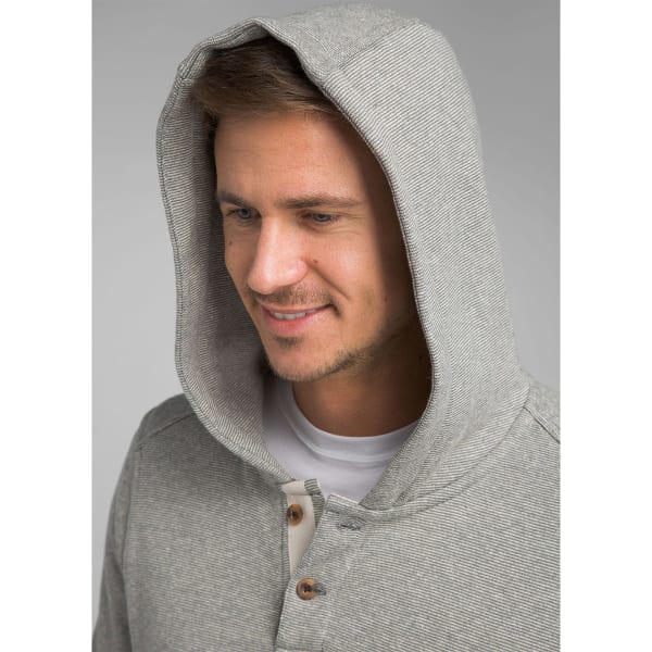 PRANA Men's Trawler Hooded Henley