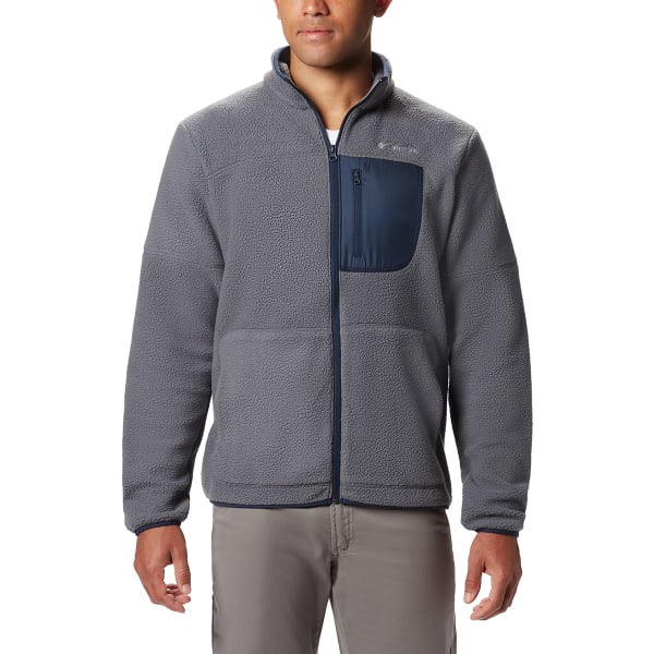 COLUMBIA Men's Rugged Ridge Sherpa Fleece Jacket - Eastern Mountain Sports