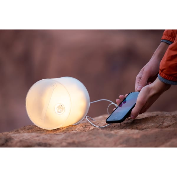 MPOWERD Luci Base: Solar Inflatable Lantern + Power Bank