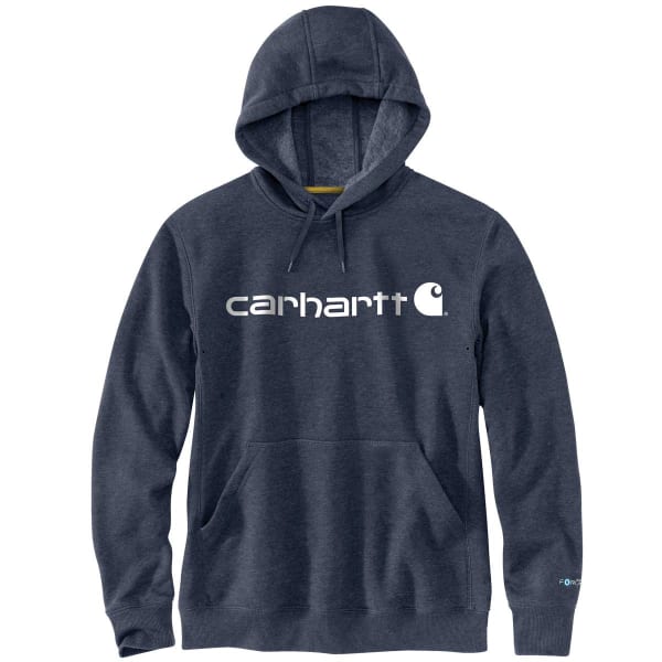 CARHARTT Men's Delmont Signature Graphic Hoooded Sweatshirt, Extended Sizes