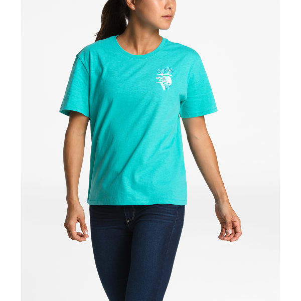 THE NORTH FACE Women's Boxy Floral Short-Sleeve Tee