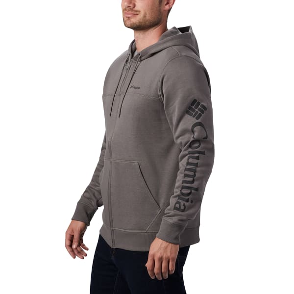 COLUMBIA Men's Full-Zip Logo Fleece Hoodie