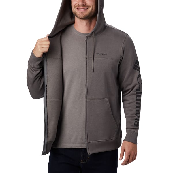 COLUMBIA Men's Full-Zip Logo Fleece Hoodie - Eastern Mountain Sports