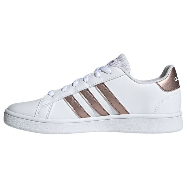 ADIDAS Girls' Grand Court Leather Sneaker