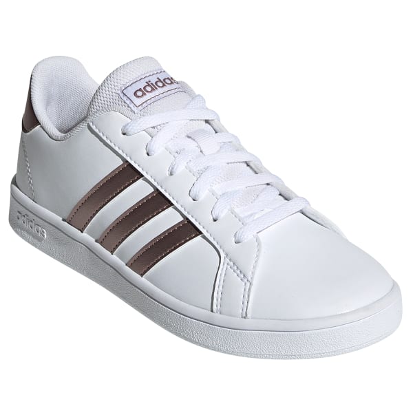 ADIDAS Girls' Grand Court Leather Sneaker